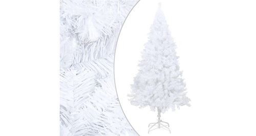 Vidaxl Blanc Arbre De Noël 180 Cm Épaisses Branches - Image 3