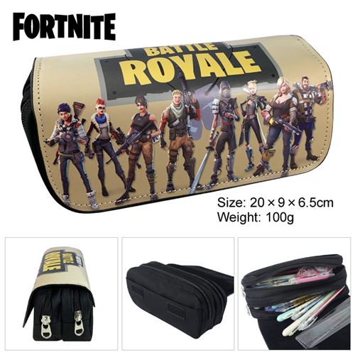 Non Communiqué Jaune Trousse À Crayon Fortnite 20X9x6.5cm
