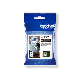 Brother LC422BK Cartouche d'encre originale - Noir - 1