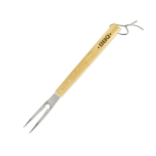 Non Communiqué Bois,Inox Fourchette À Barbecue 42 Cm Fackelmann Bbq Edition