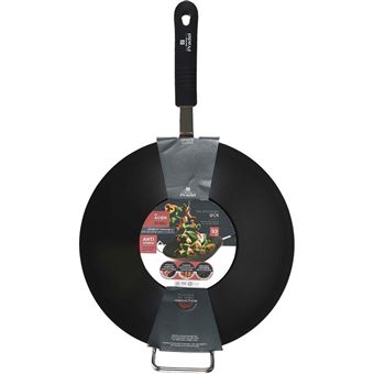 6€ sur Cook Concept - Wok en acier tous feux dont induction 33 cm - Poele /  sauteuse - Achat & prix