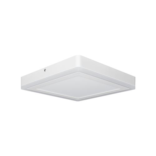 LEDVANCE Applique - plafonnier CLICK BLANC - Carré - 18W - LED}