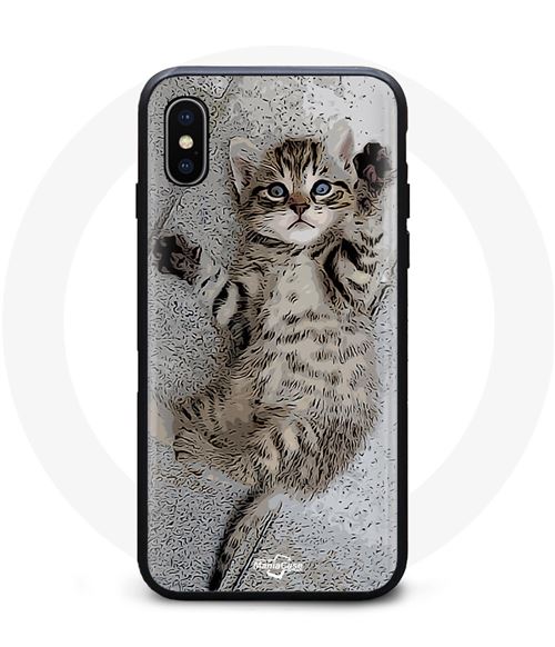 Coque Iphone XS max bengal Chat Endormi Maniacase