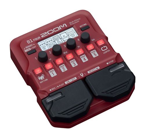Multi-effets basse Zoom B1 Four