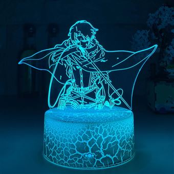 1€90 sur Lampe 3D Tactile Veilleuses Enfant 7 Couleurs avec Telecommande -  Naruto #174 - Veilleuses - Achat & prix