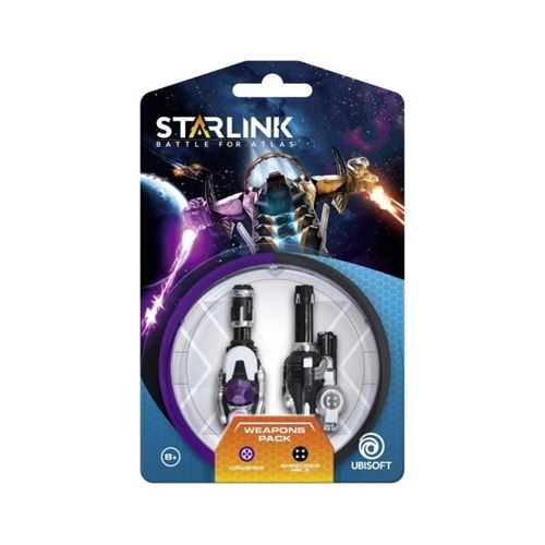 starlink pack d'armes crusher + shredder toys