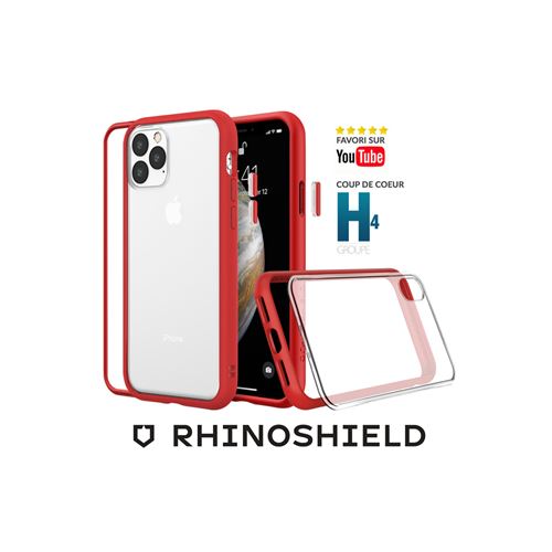 RHINOSHIELD Coque Compatible avec [iPhone 14 Pro] Mod NX - Protection Fine  Personnalisable avec Technologie d'absorption des Chocs [sans BPA] - Rouge  - Coque et étui téléphone mobile - Achat & prix | fnac