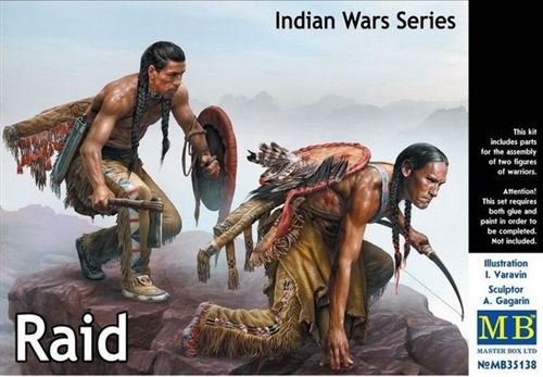 Master Box Figurines Militaires Indian Wars Raid - Image 3