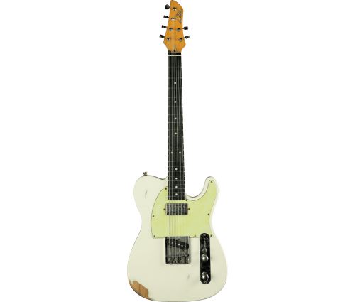 Eko TERO-RELIC-WHT - Guitare electrique Type Tele Tero Relic Olympic White