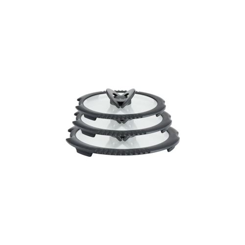 TEFAL L9881002 3 couvercles égouttoirs INGENIO - 16/18/20 cm