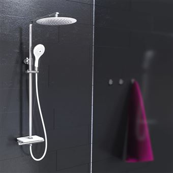 Support Pommeau De Douche À Ventouse Sans Perceuse / Mural Réglable -  Accessoires salles de bain et WC à la Fnac