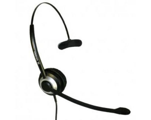 Imtradex BasicLine TM DEX-QD Casque découte téléphonique QD (Quick Disconnect), USB filaire supra-aural noir