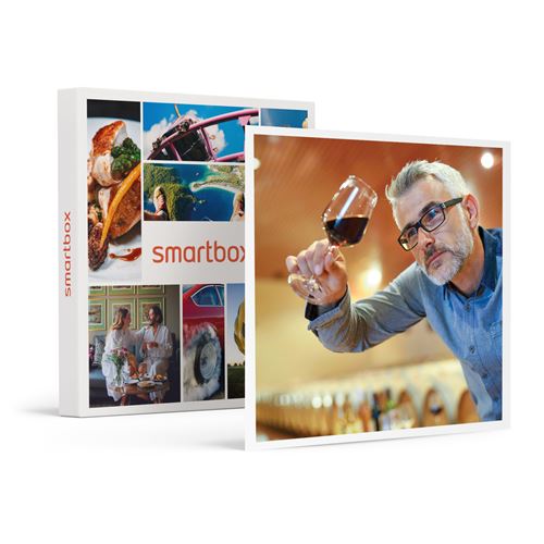 Coffret Cadeau SMARTBOX - 2h d'atelier œnologique Grands Crus de Bordeaux- Gastronomie