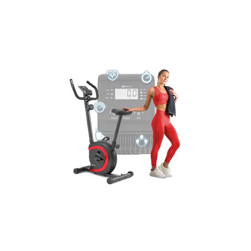 Hop-Sport Vélo d’appartement HS-015H Vox, Roue d’inertie de 5 kg,