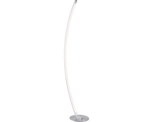 LeuchtenDirekt Bella 11786-55 Lampadaire à LED 13 W blanc chaud acier
