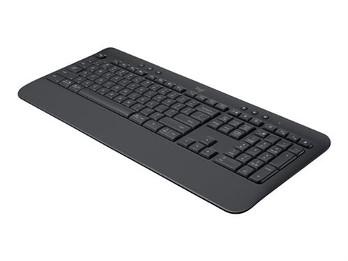 Logitech Clavier sans fil Signature K650 avec repose-poignets en Graphite - Image 4