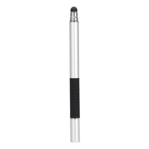 Stylet capacitif pour iPhone iPod Kindle tablette Galaxy Argent