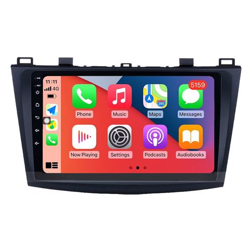 Autoradio Multimédia RoverOne Android 2Go RAM 32Go ROM GPS pour Mazda 3 2010-2012 DSP CarPlay Android Auto