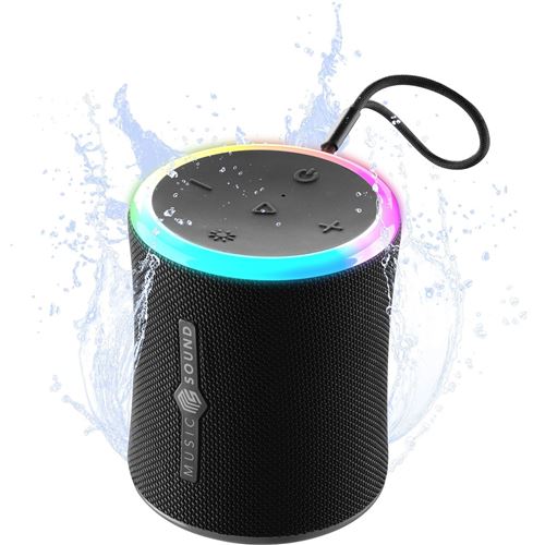  Music sound Enceinte sans fil Bluetooth. IPX6 Resiste aux eclaboussures autonomie 8 h