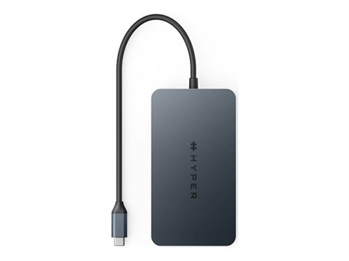 HyperDrive - Station d'accueil - USB-C - 2 x HDMI - 1GbE