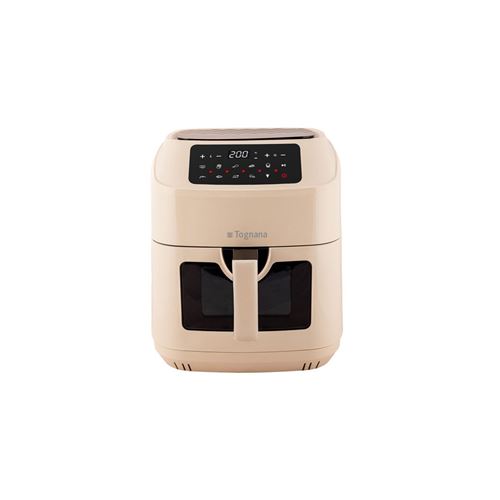  Tognana Porcellane D2DFA06IRCH friteuse Unique 9,2 L Autonome 2150 W Friteuse d'air chaud Beige, Noir