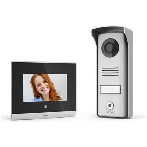Non Communiqué Gris Visiophone Extel Compact 4 Pouces À Touches Tactiles 2Mp 1080P