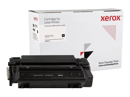 Everyday - Noir - compatible - cartouche de toner (alternative pour : HP Q7551A) - pour HP LaserJet M3027, M3027x, M3035, M3035xs, P3005, P3005d, P3005dn, P3005n, P3005x