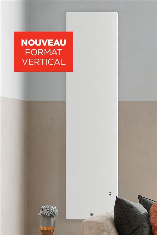 Non Communiqué Blanc Radiateur Électrique Ingenio 4 1500W Vertical Intelligent Mat - Thermor - 429354