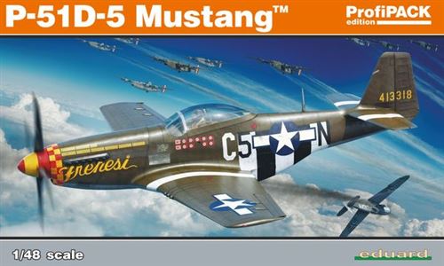 P-51d-5 Mustang, Profipack - 1:48e - Eduard Plastic Kits
