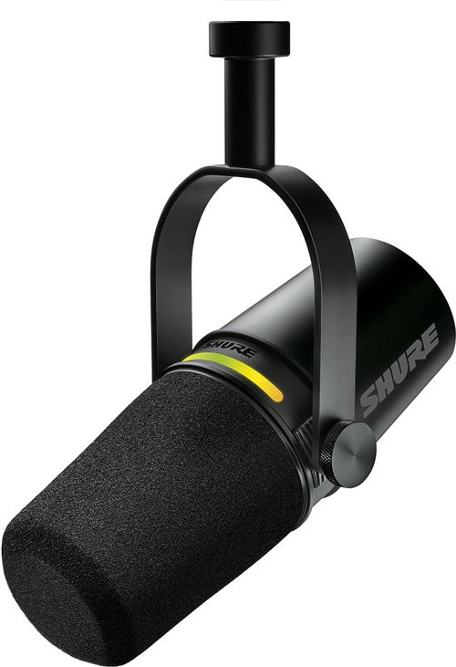 Shure Mv7+ Black Microphones Usb