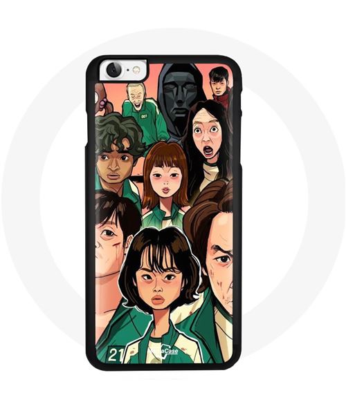 Coque Iphone 7 Squid game fan art Maniacase