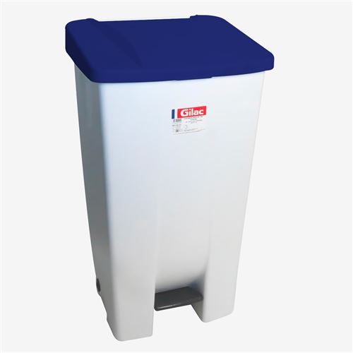 GILAC Poubelle &Agrave; P&eacute;dale Eco 120 L Avec Roulettes Et Couvercle - 