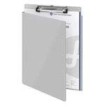 6 Porte-Blocs A4 Acrylique Avec Pince Et Crochets Rétractables - Support Écriture Stable 31.5x22.5 Cm Transparent