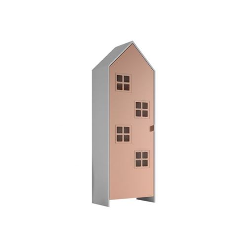 Armoire 1 porte Casami Bruges Comfy Rose