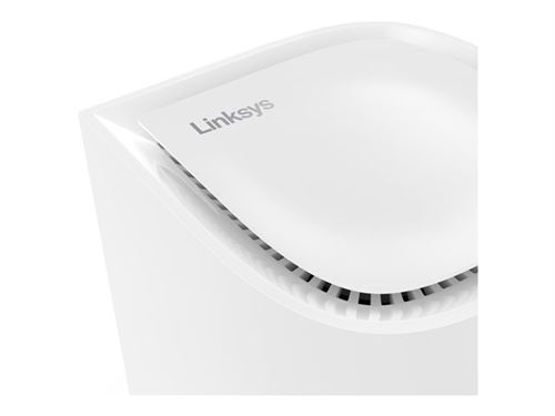 Linksys VELOP Pro 6E - Système Wi-Fi (3 routeurs) - jusqu'à 9000 pieds carrés - maillage - GigE - Wi-Fi 6 - Multi-Bande