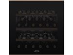 SMEG Cave à vin encastrable de service CVI629NR3, 60 cm, 29 bouteilles