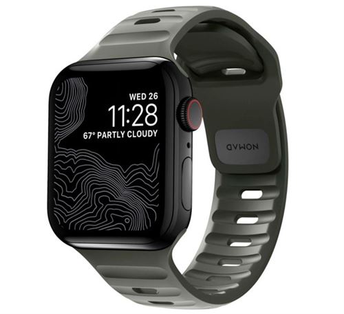 Nomad - Bracelet Sport V2 Apple Watch 42mm / 44mm / 45mm / 49mm - Vert - NM01132585