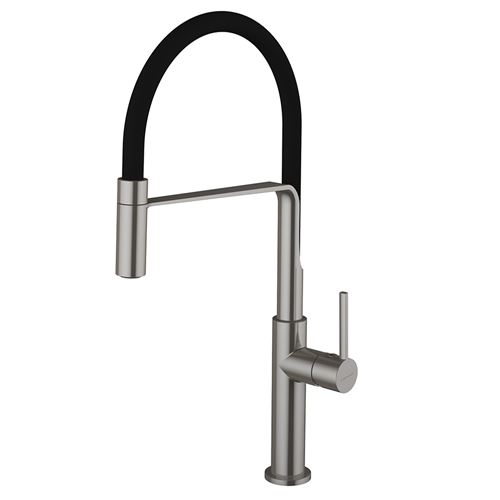  Mitigeur &eacute;vier douchette amovible CLEVER Chef Slim Mat