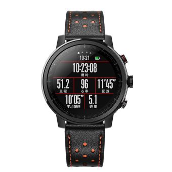 Cuir montre bracelet pour sangles Bracelet Amazfit Stratos montre