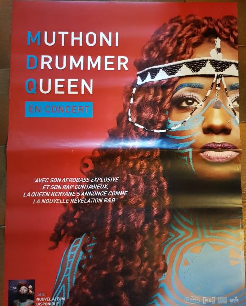 Muthoni Drummer Queen - Kenya / En concert - AFFICHE