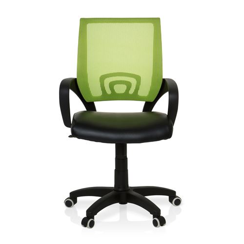 Siège de bureau / Siège pivotant VISTO NET vert hjh OFFICE