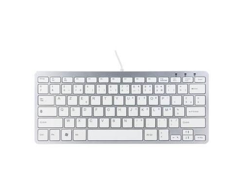 R-GO COMPACT Clavier USB français blanc