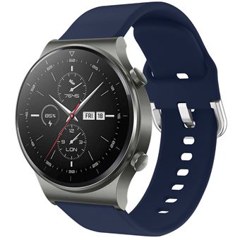 Bracelet Huawei Watch GT Pro Huawei Watch GT 2e Sport 46mm Huawei Watch GT 2 iMOSHION Bracelet silicone Bleu fonce Accessoires bracelet et montre connectee Achat prix fnac