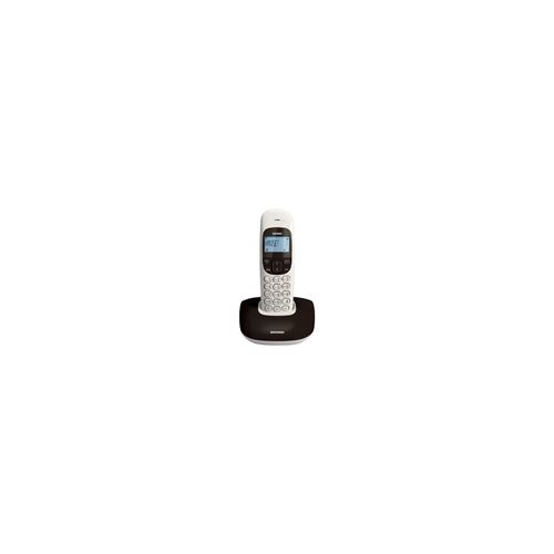 Brondi NICE - Téléphone sans fil avec ID d appelant - DECT\GAP - noir, blanc