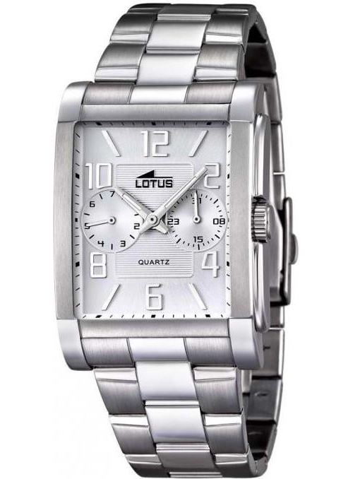 Montre Homme Lotus L18220/1 Acier inoxydable Tons argentés