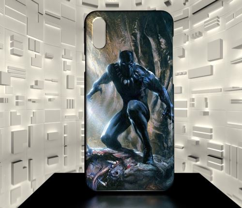 Coque Design Huawei P30 LA PANTHERE NOIRE COMICS 01