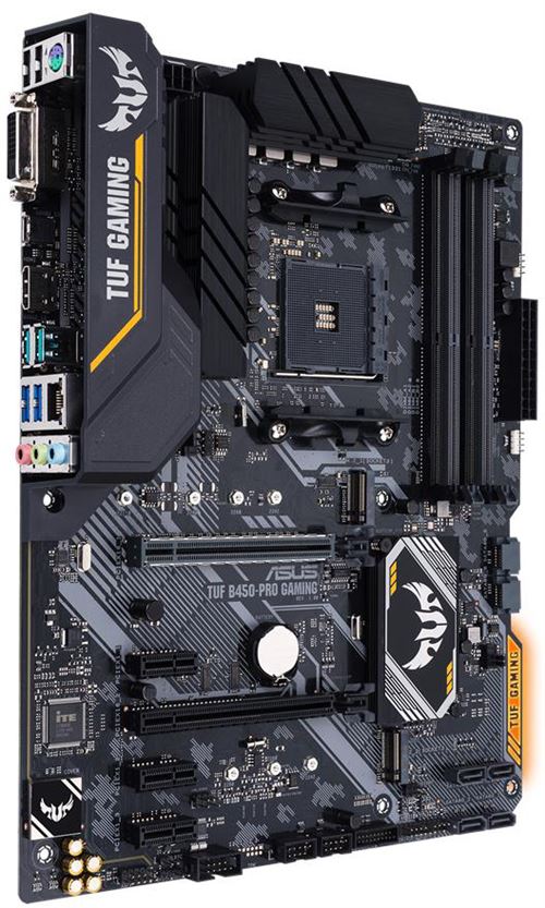 ASUS TUF B450-PRO GAMING carte mère Emplacement AM4 ATX AMD B450
