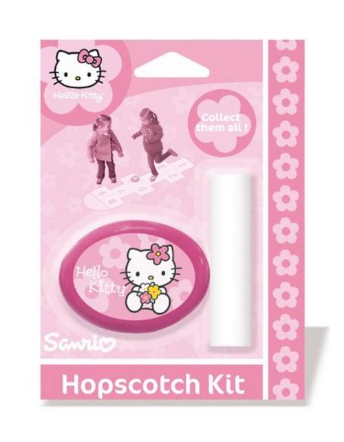 Kit Marelle Hello Kitty 1 Craie + 1 Palet Jouet De Recre