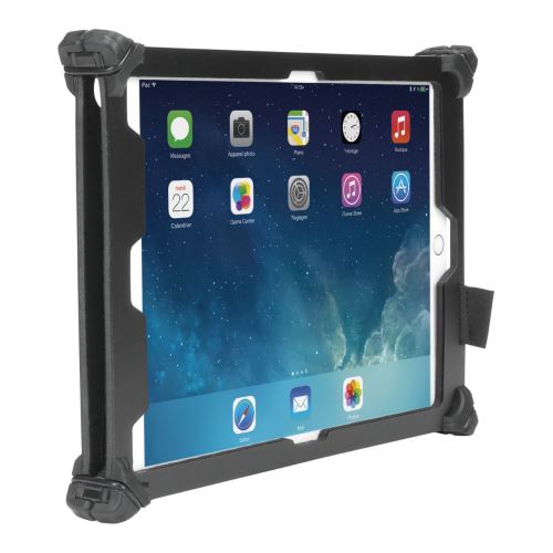 Coque de protection durcie Mobilis Resist Pack pour iPad Pro 10,5'' - Bandoulière incluse - Noir
