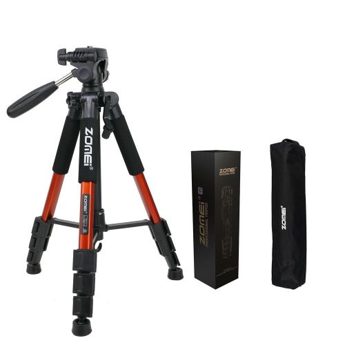 Zomei Q111 trépied portable pour Canon DSLR caméra - Orange
